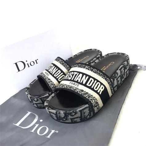 dior mens slipper|men's designer slippers size 10.